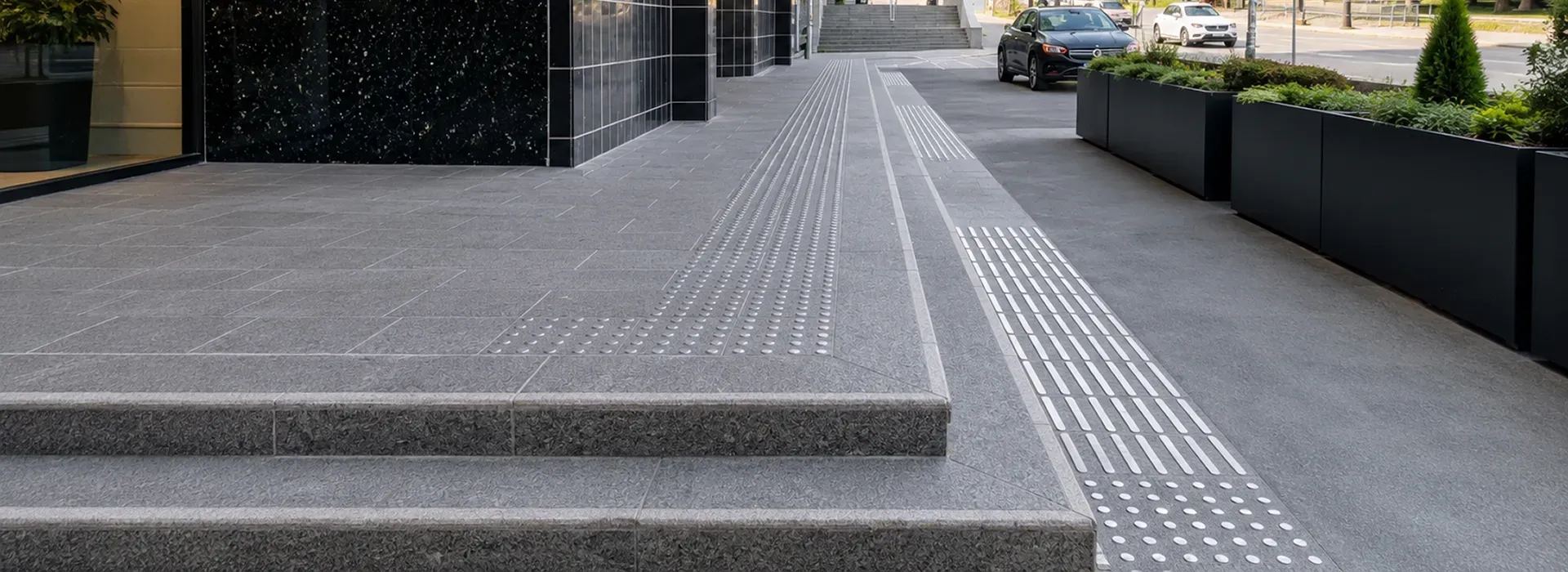 Taktilt ledesystem i moderne bygg